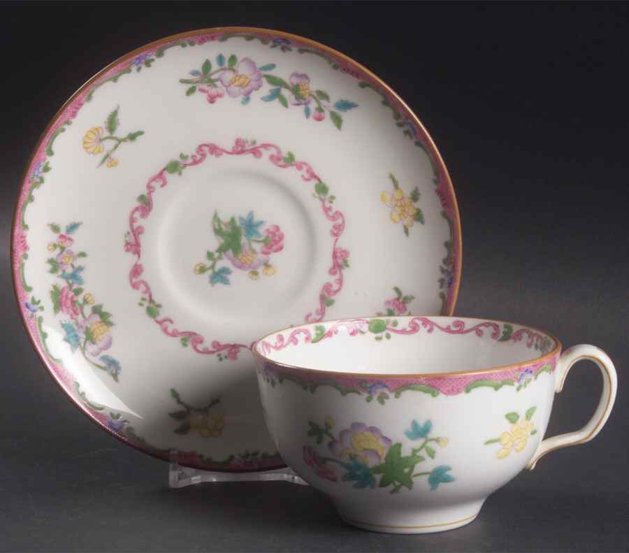 B925 Oversized Cup & Saucer Set by Minton-1