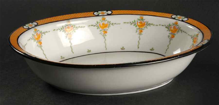B930 9" Oval Vegetable Bowl by Minton-1
