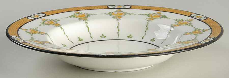B930 Large Rim Soup Bowl by Minton-1