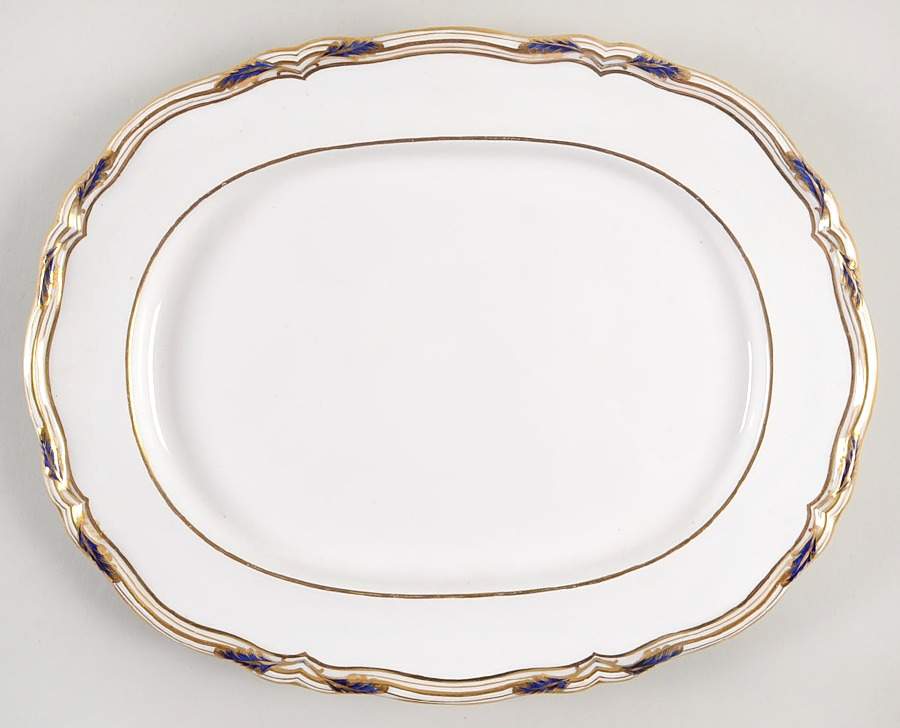 Baccleuch 12" Oval Serving Platter by Minton-1