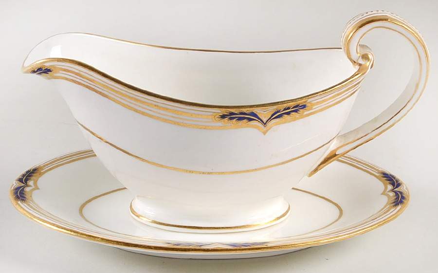 Baccleuch Gravy Boat & Underplate/Relish by Minton-1