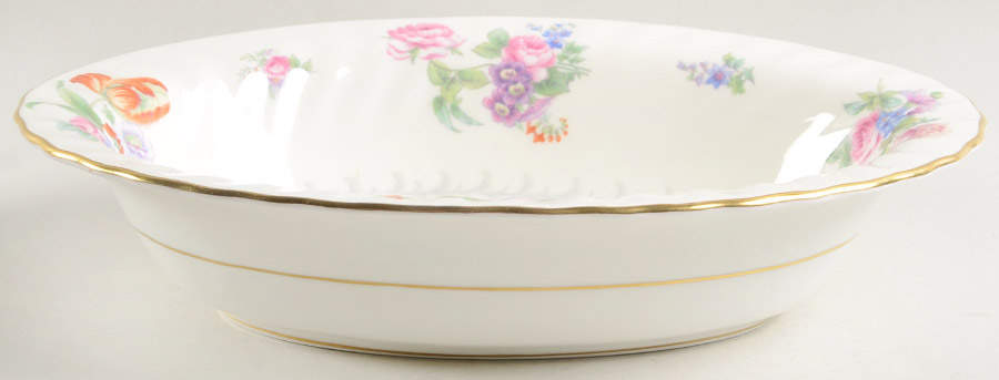 Bala 10" Oval Vegetable Bowl by Minton-1