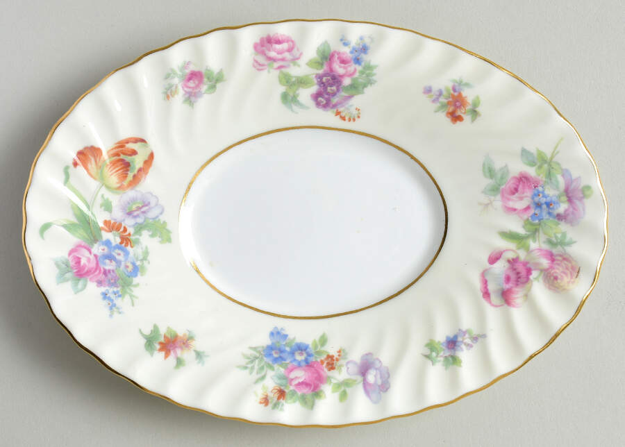 Bala Underplate for Gravy Boat by Minton-1