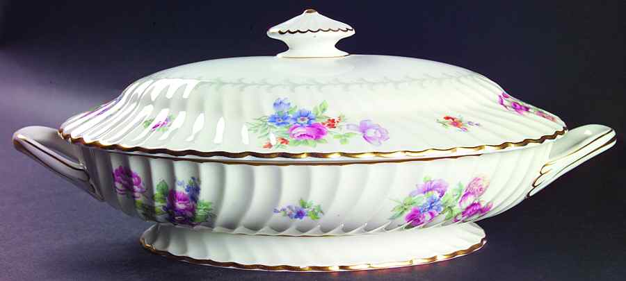 Bala Oval Covered Vegetable by Minton-1