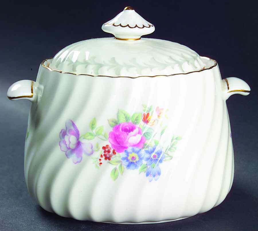 Bala Sugar Bowl & Lid by Minton-1