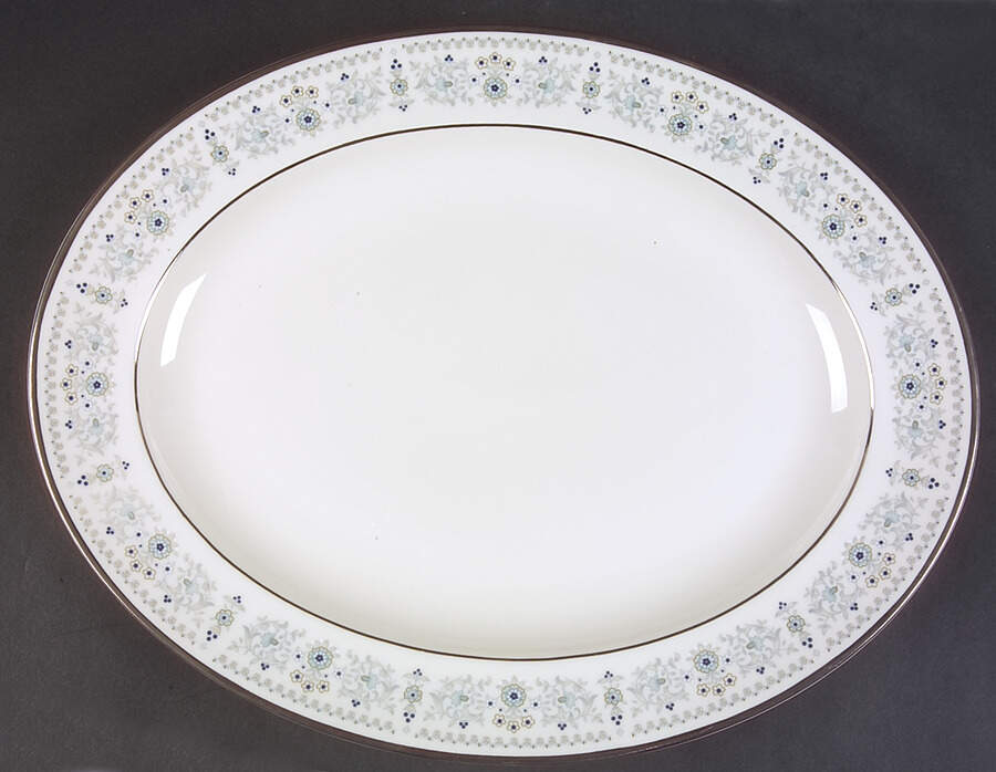 Beaumaris 13" Oval Serving Platter by Minton-1