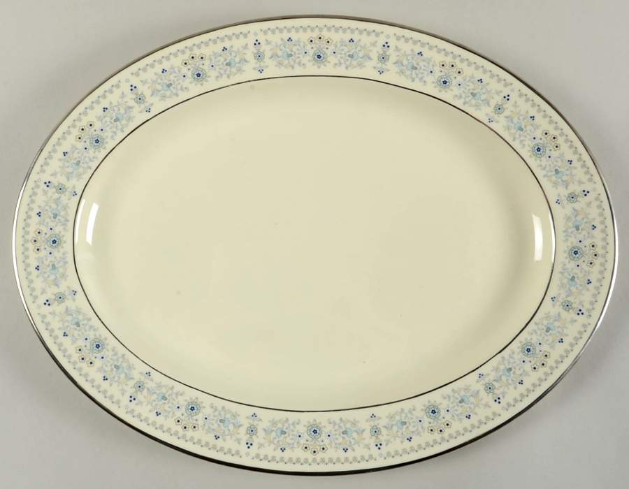 Beaumaris 16" Oval Serving Platter by Minton-1