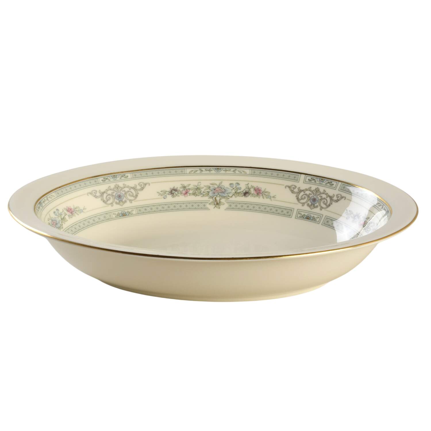 Beaumont 10" Oval Vegetable Bowl by Minton-1