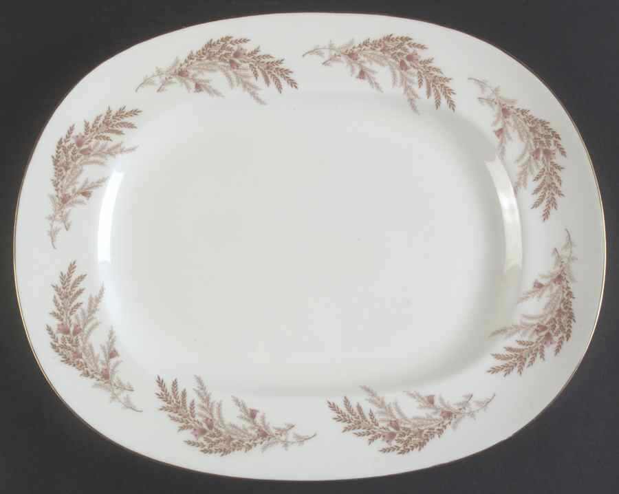 Bedford 14" Oval Serving Platter by Minton-1