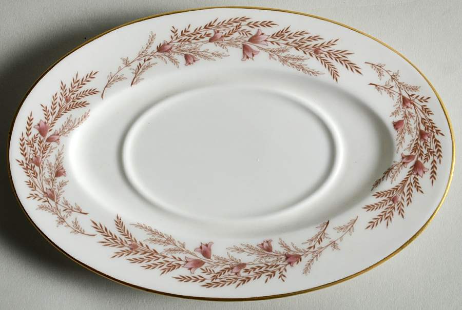 Bedford Underplate for Gravy Boat by Minton-1