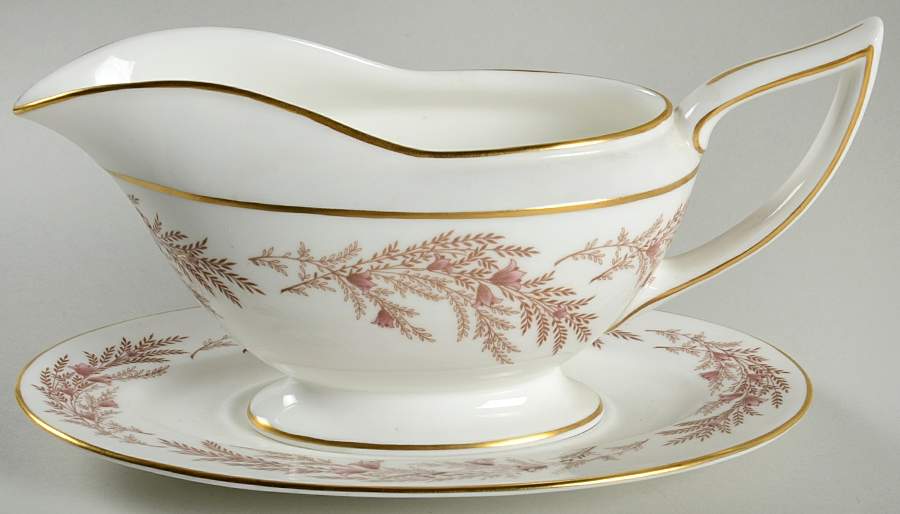 Bedford Gravy Boat & Underplate by Minton-1