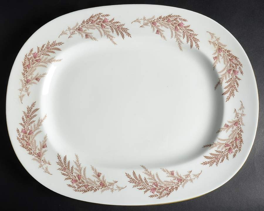 Bedford 16" Oval Serving Platter by Minton-1