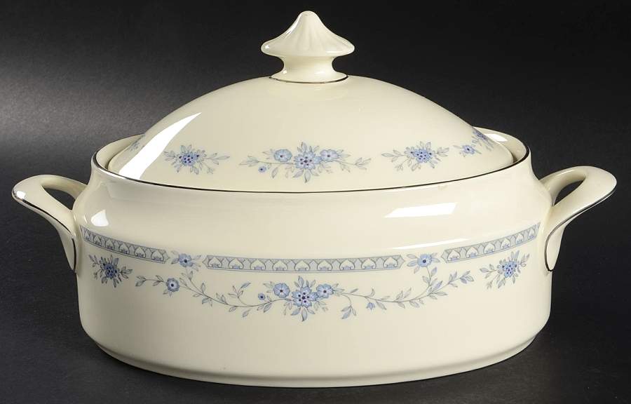 Bellemeade Oval Covered Vegetable by Minton-1