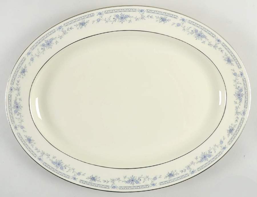 Bellemeade 16" Oval Serving Platter by Minton-1