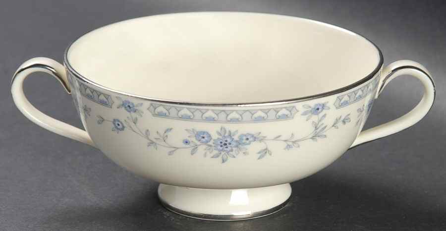 Bellemeade Footed Cream Soup Bowl by Minton-1