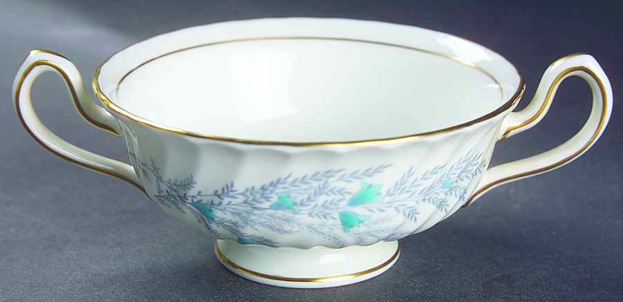 Belbrachen Footed Cream Soup Bowl by Minton-1