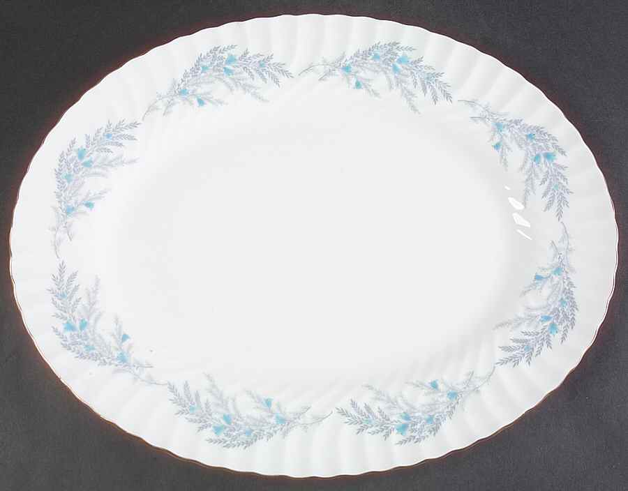 Belbrachen 15" Oval Serving Platter by Minton-1