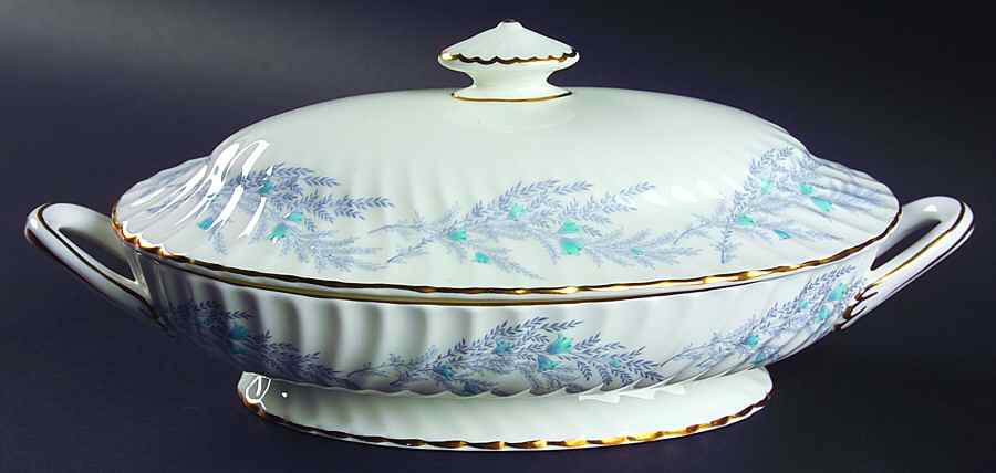 Belbrachen Oval Covered Vegetable by Minton-1