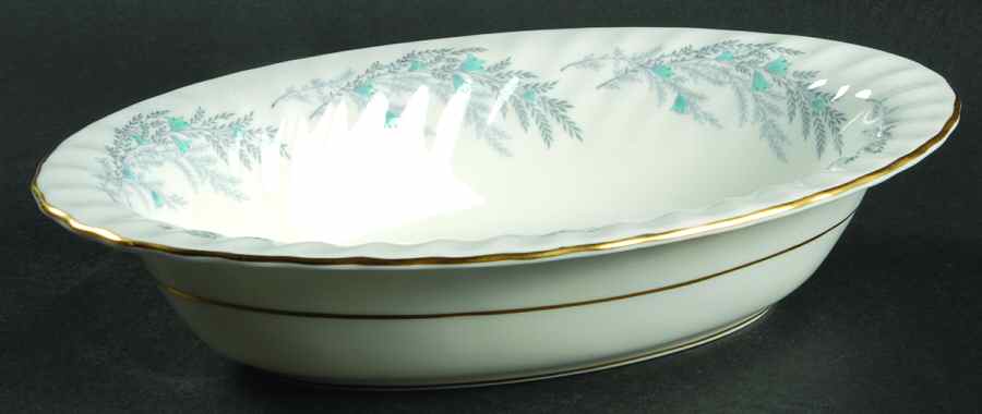 Belbrachen 10" Oval Vegetable Bowl by Minton-1
