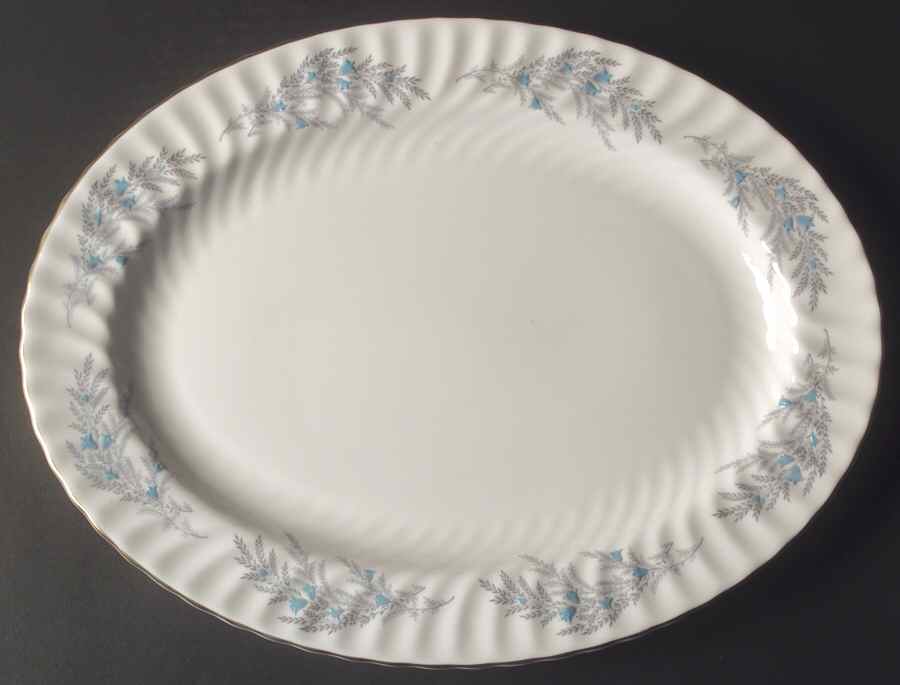 Belbrachen 16" Oval Serving Platter by Minton-1