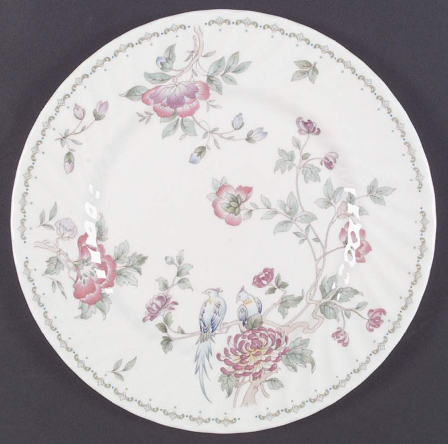 Birds of Paradise Salad Plate by Minton-1