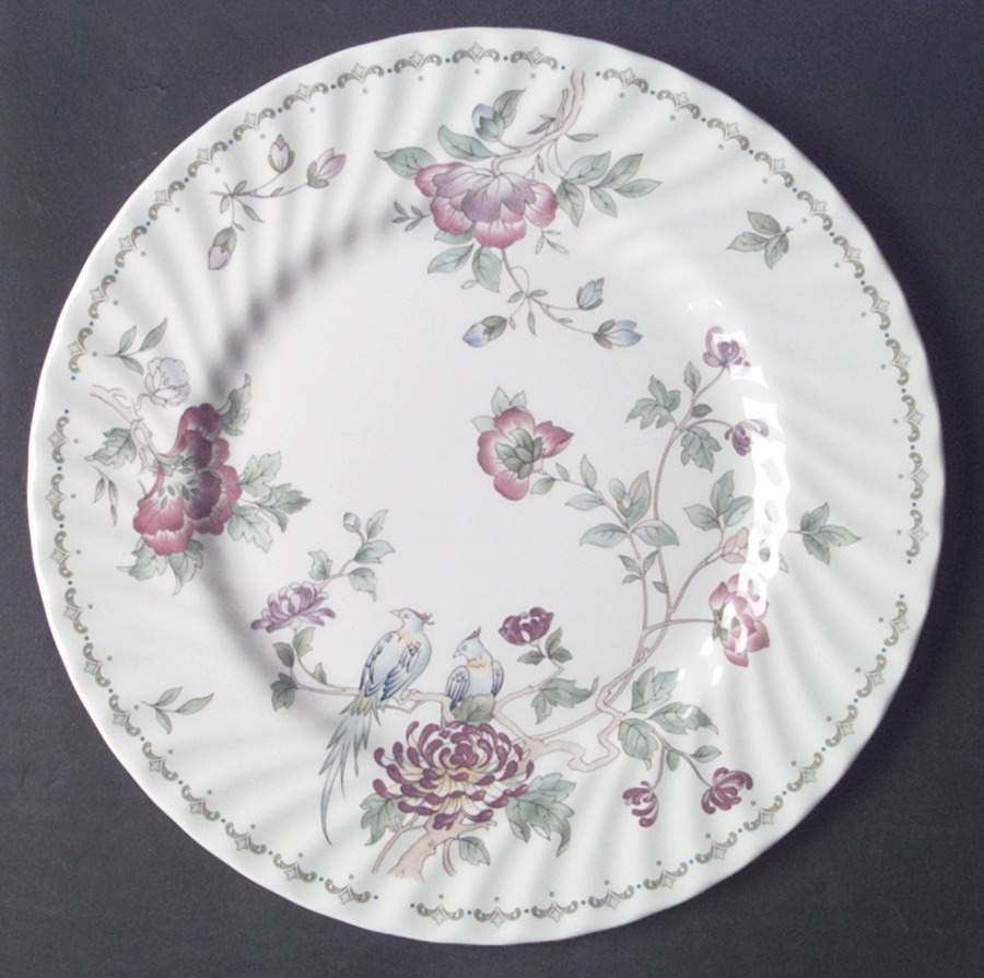 Birds of Paradise Dinner Plate by Minton-1