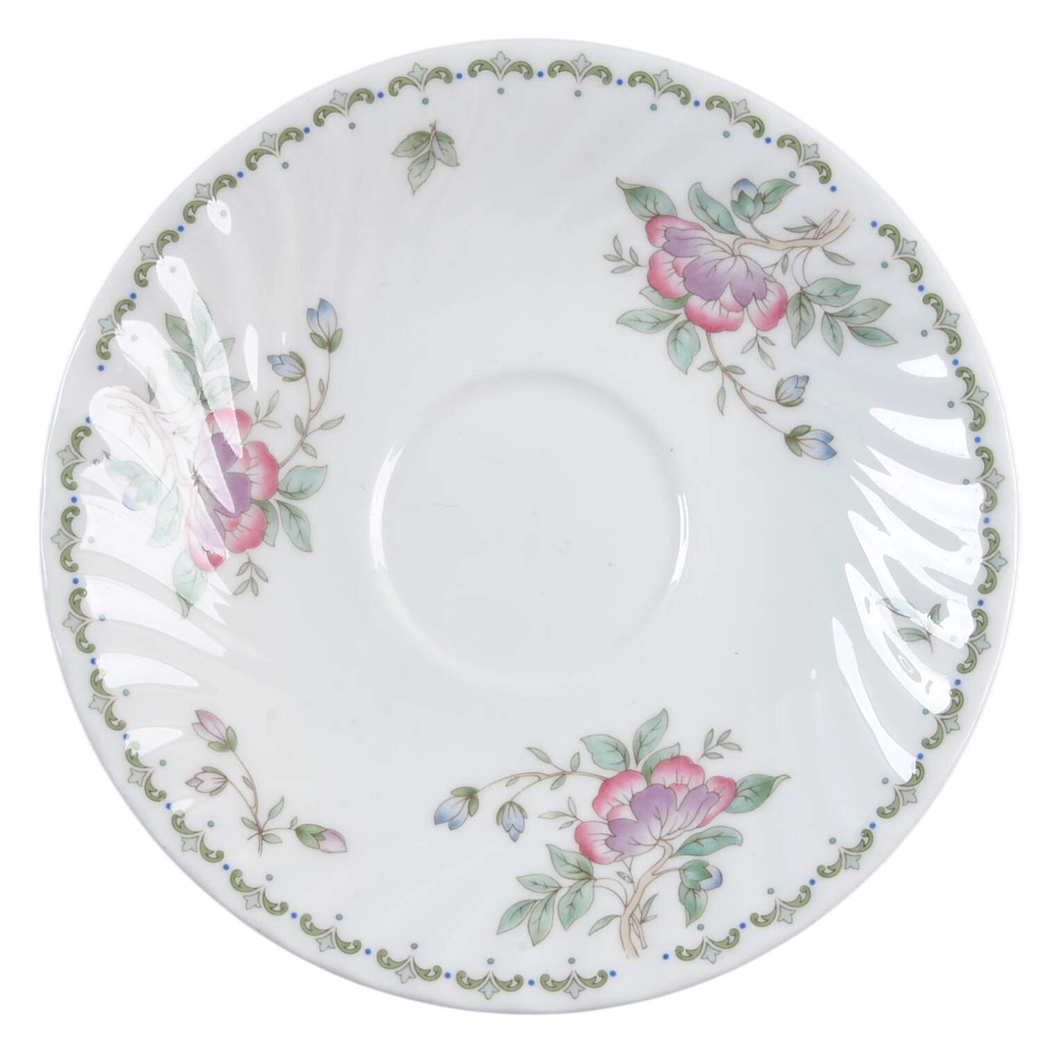 Birds of Paradise Saucer for Cream Soup Bowl by Minton-1