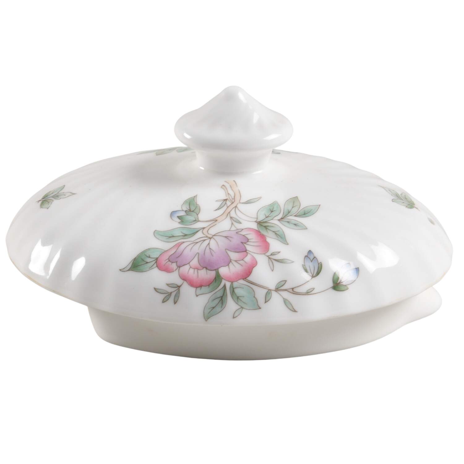 Birds of Paradise Lid for Teapot by Minton-1