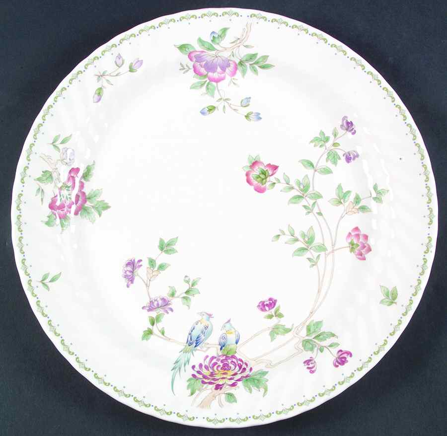 Birds of Paradise 13" Chop Plate (Round Platter) by Minton-1