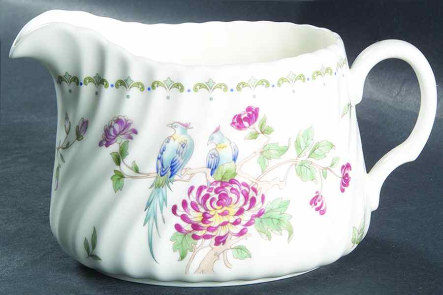 Birds of Paradise Creamer by Minton-1