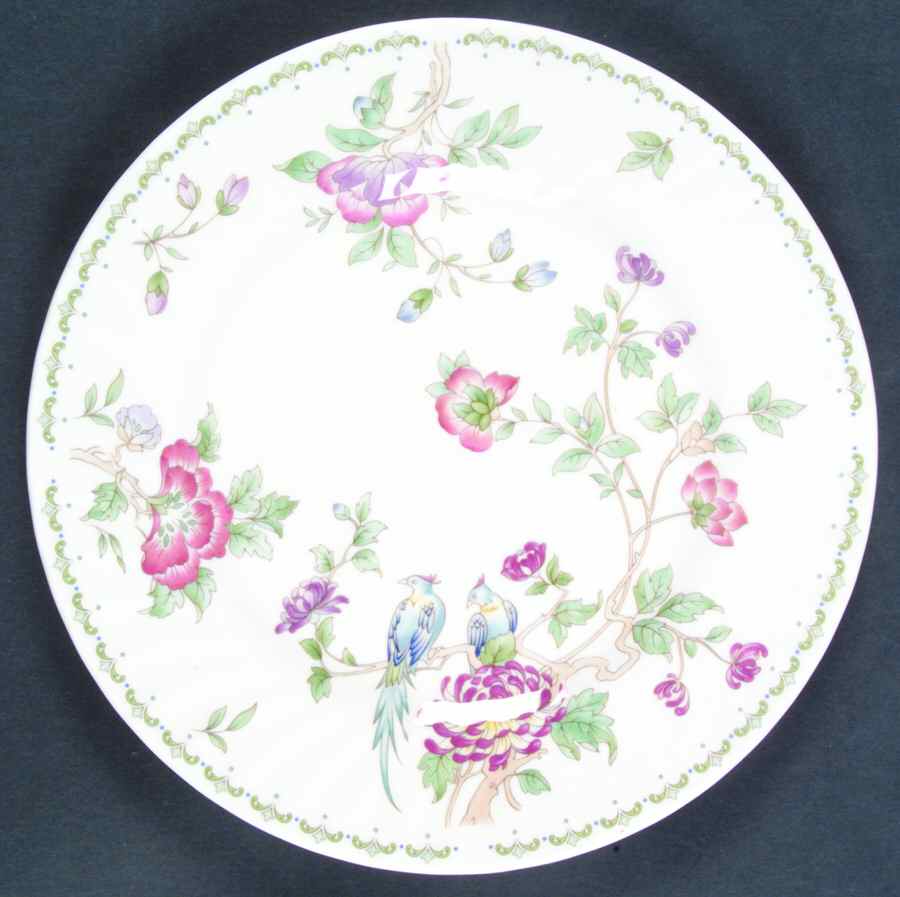 Birds of Paradise Luncheon Plate by Minton-1