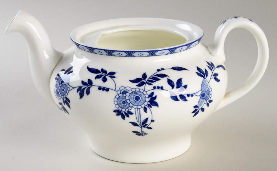 Blue Delft Teapot No Lid by Minton-1