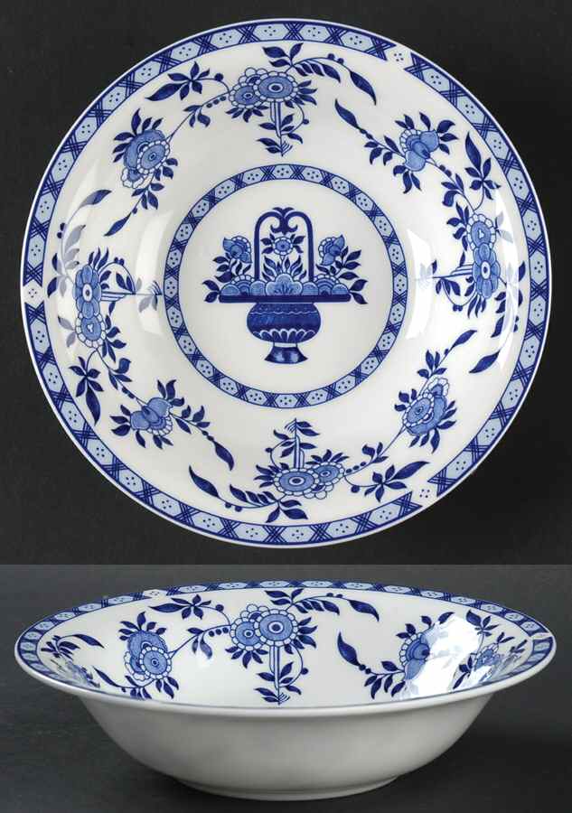 Blue Delft Coupe Cereal Bowl by Minton-1