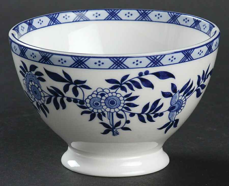 Blue Delft Mini Open Sugar Bowl by Minton-1
