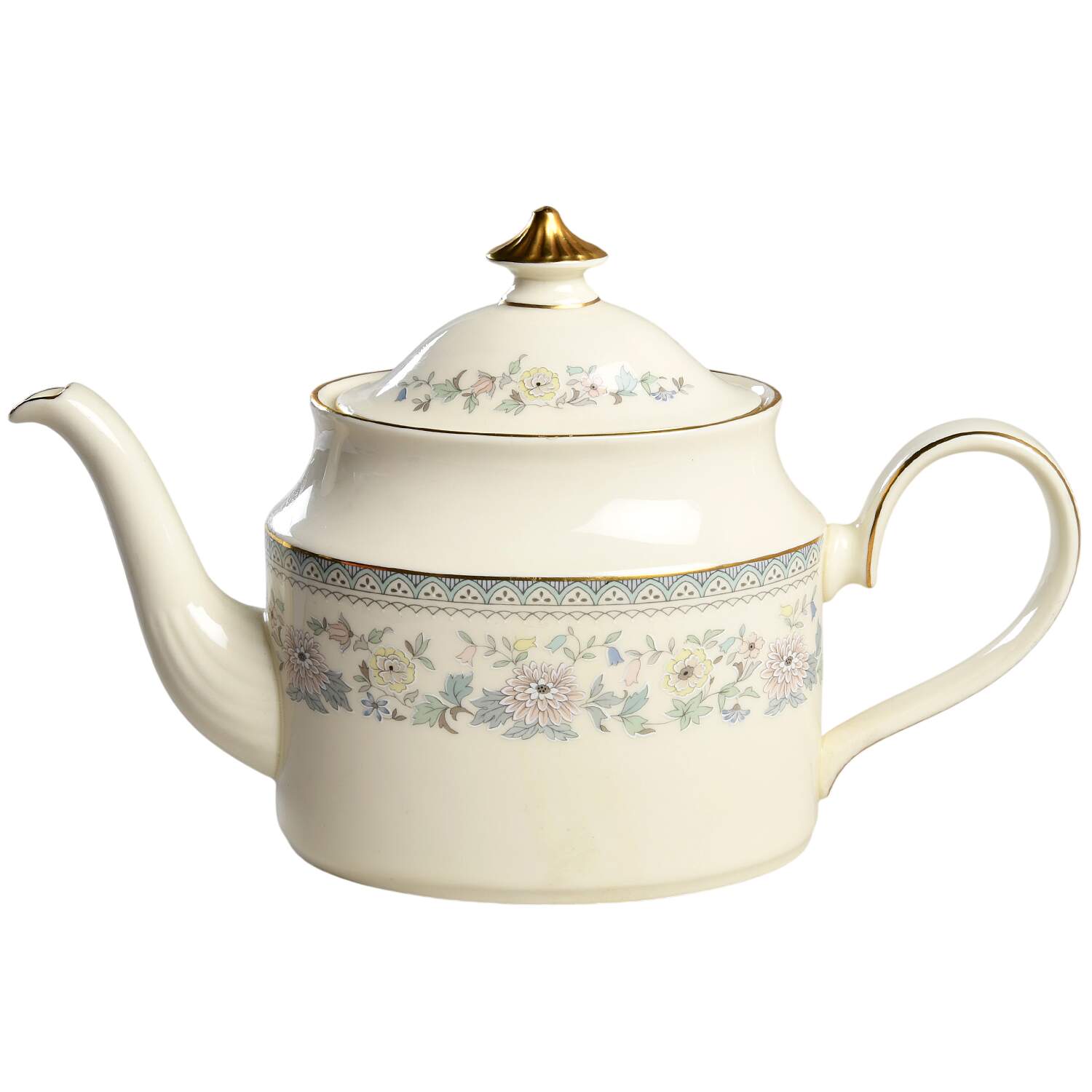 Bordeaux Teapot & Lid by Minton-1