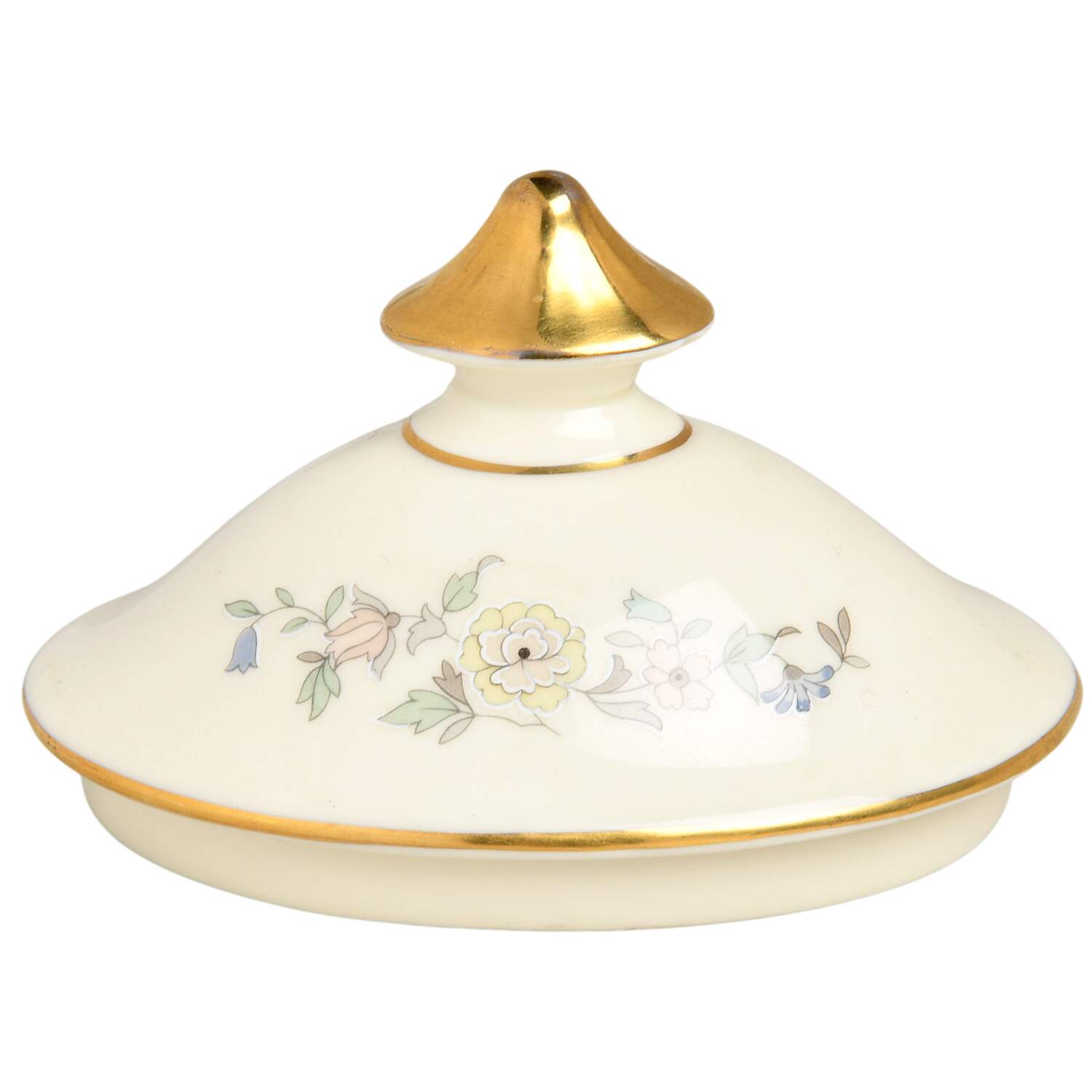Bordeaux Lid for Sugar Bowl by Minton-1