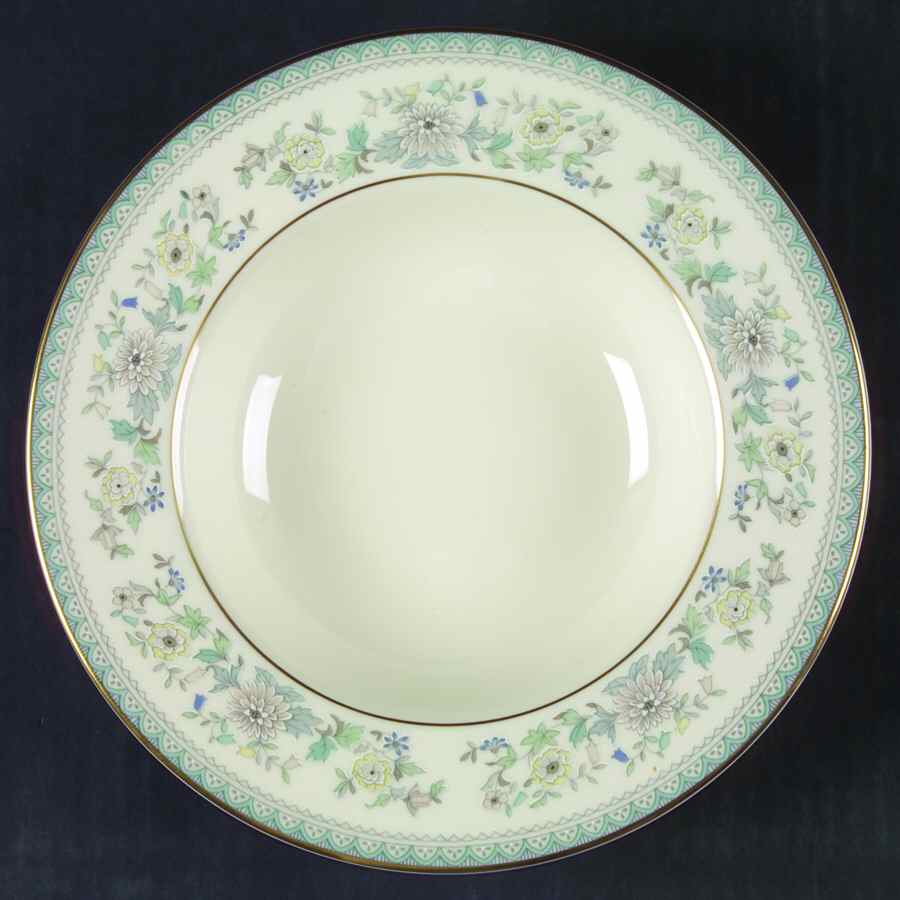 Bordeaux Rim Soup Bowl by Minton-1