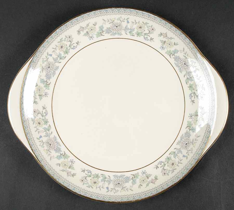 Bordeaux Handled Cake Plate by Minton-1
