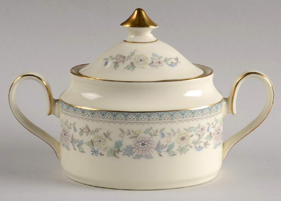 Bordeaux Sugar Bowl & Lid by Minton-1