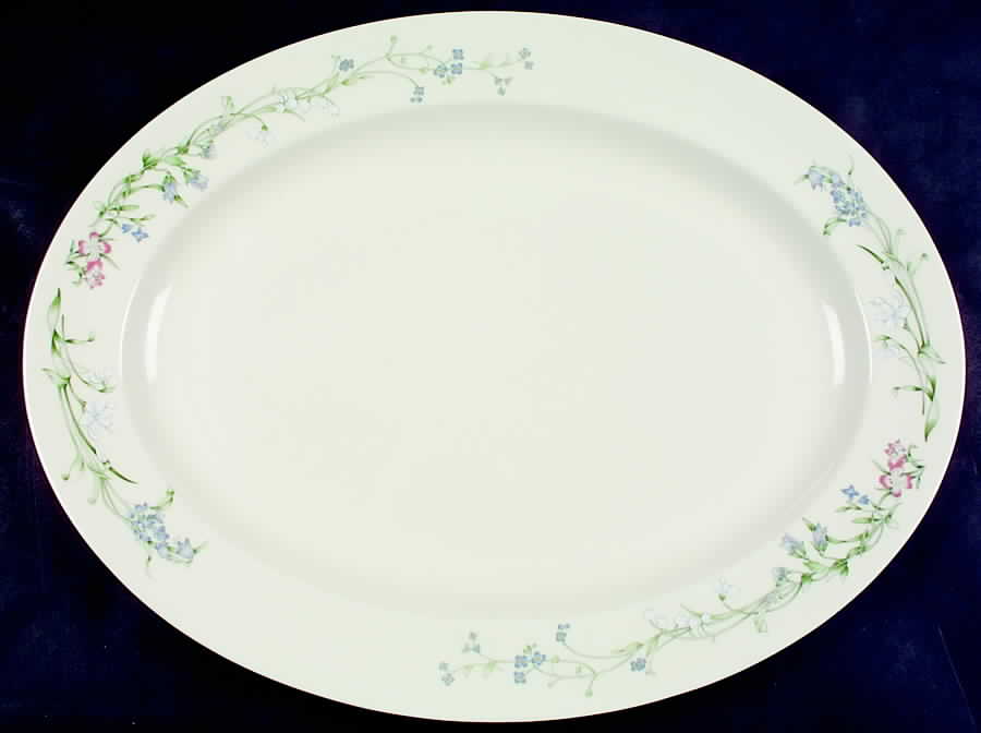 Brookwood 16" Oval Serving Platter by Minton-1
