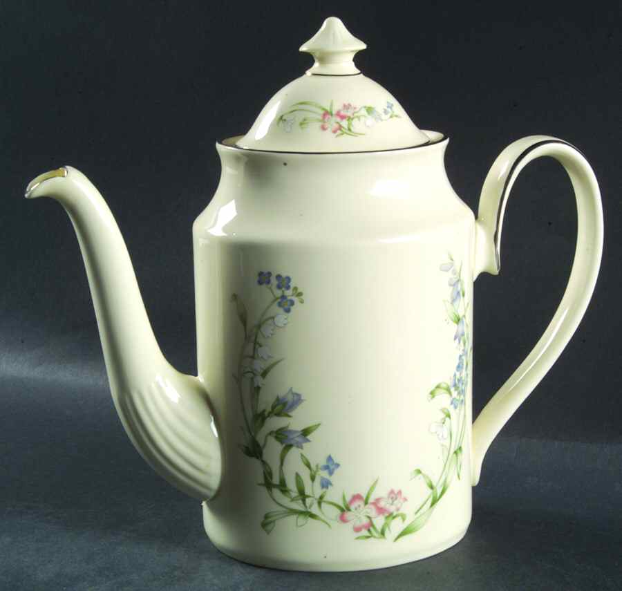 Brookwood Coffee Pot & Lid by Minton-1