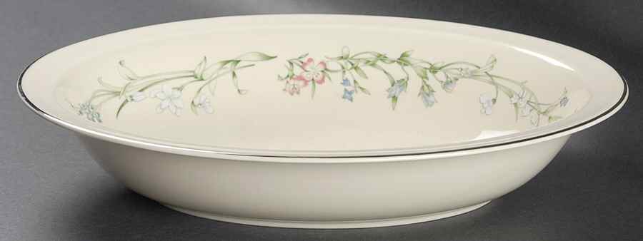 Brookwood 10" Oval Vegetable Bowl by Minton-1