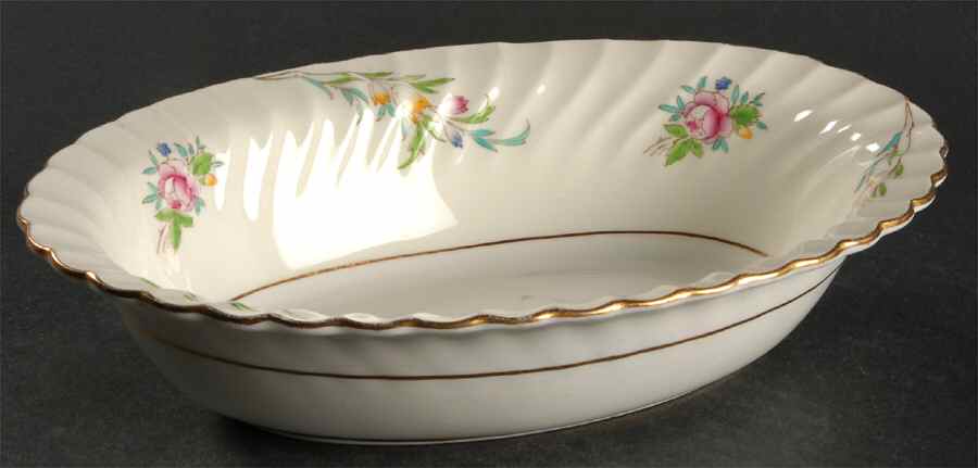 Bromley 10" Oval Vegetable Bowl by Minton-1