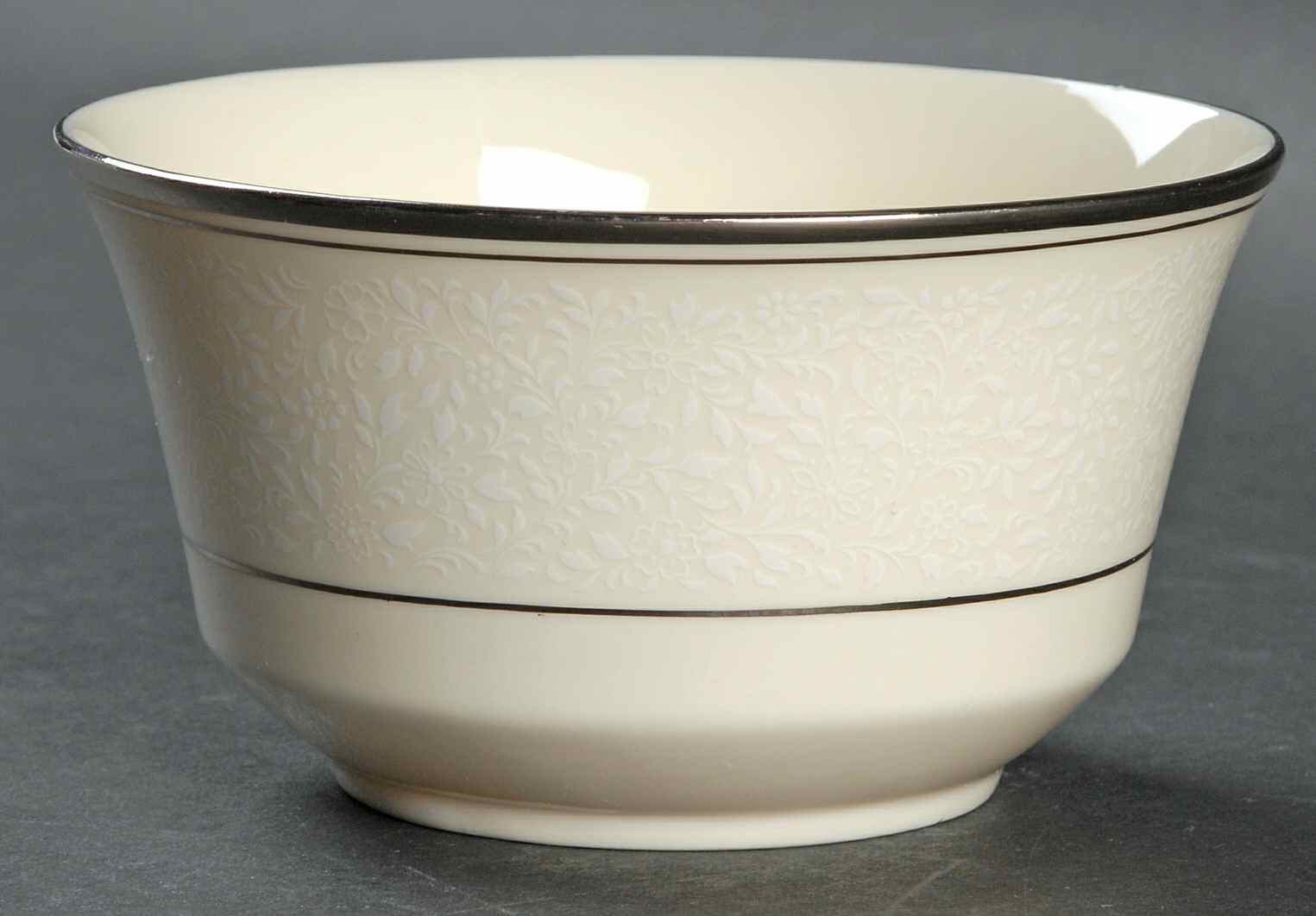 Bridal Veil Open Sugar Bowl by Minton-1