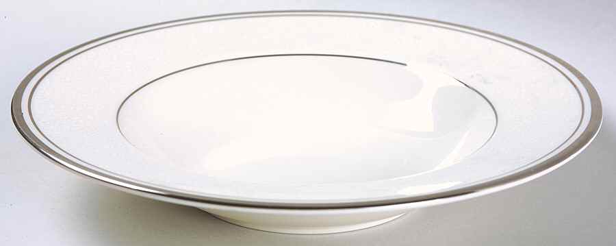 Bridal Veil Rim Soup Bowl by Minton-1