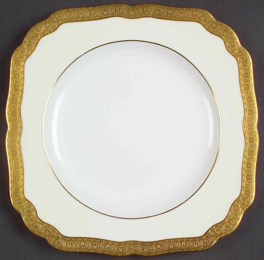 Buckingham Square Salad Plate by Minton-1