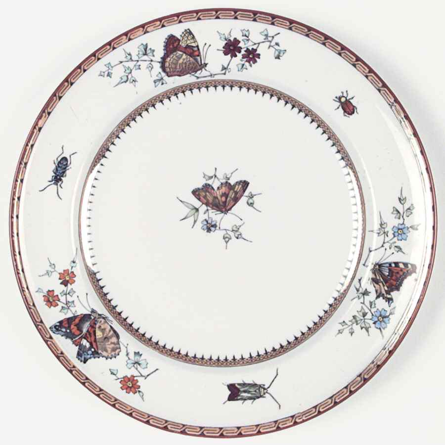 Butterfly Dinner Plate by Minton-1