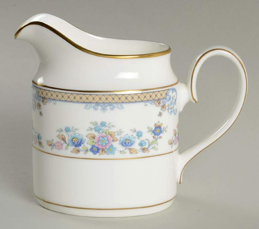 Byron (Blue Flowers) Creamer by Minton-1