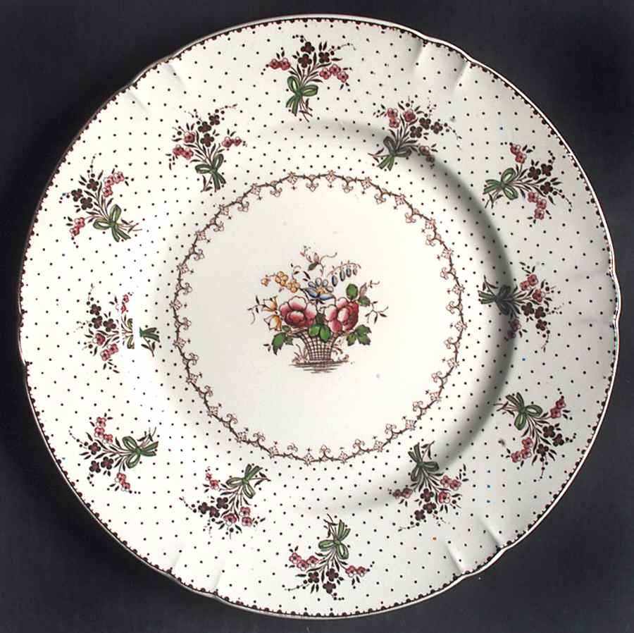 Byron (Wine Flowers) Dinner Plate by Minton-1