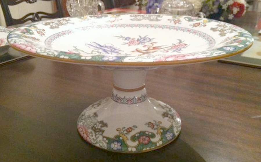 C150 10" Diameter Pedestal Cake Stand by Minton-1